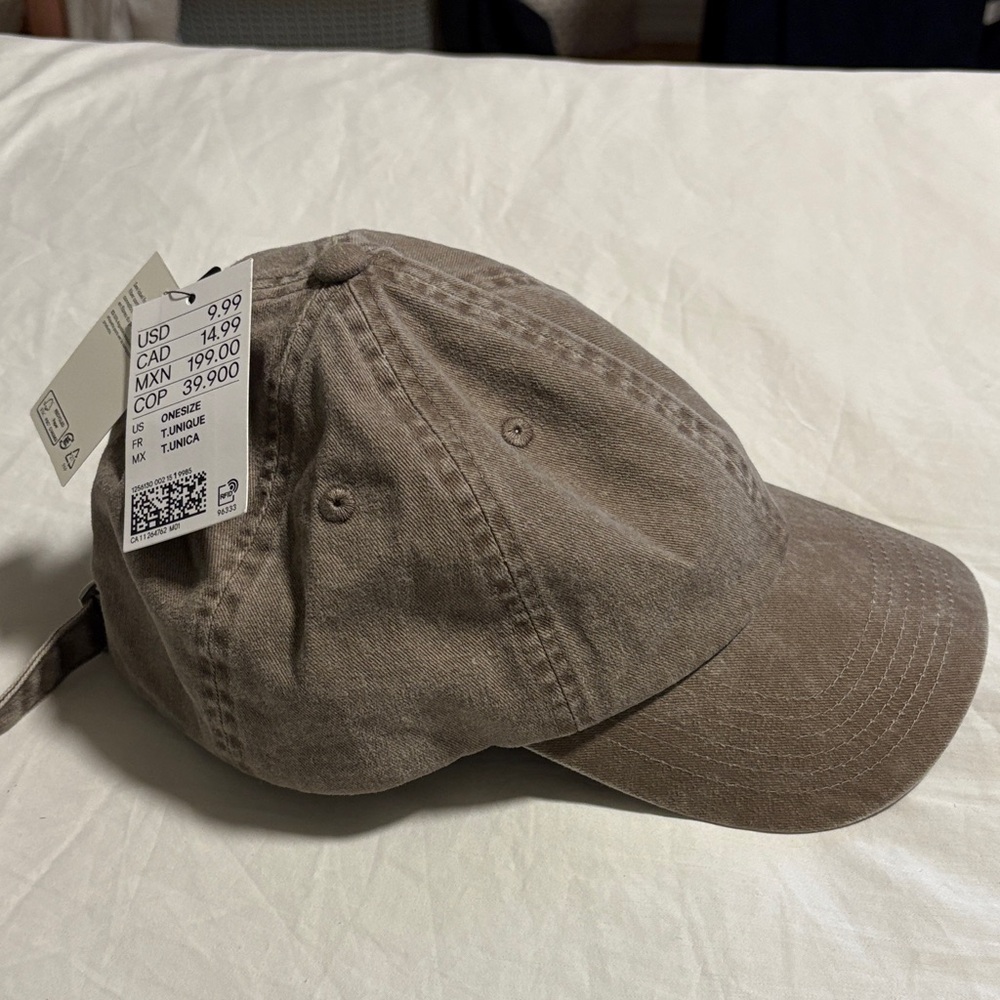 NWT H&M Brown Baseball Cap